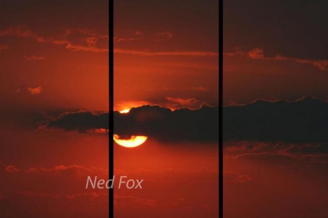 sunset by NED FOX