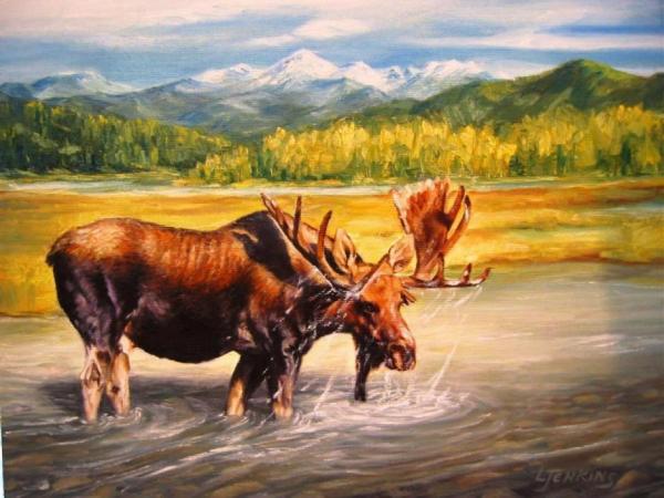 DENALI MOOSE CROSSING by LORETTA JENKINS