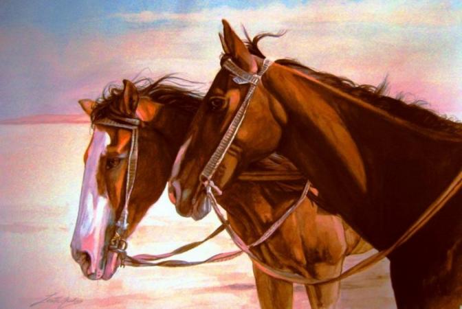 HORSES IN EGYPT by LORETTA JENKINS