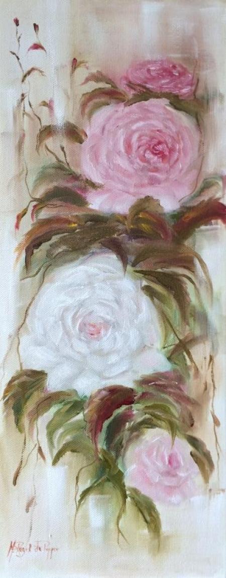 Victorian roses by Marcela Rogel de Pepper