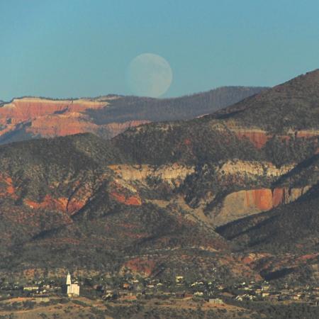 Cedar Breaks Temple Moonrise by Joey Favino