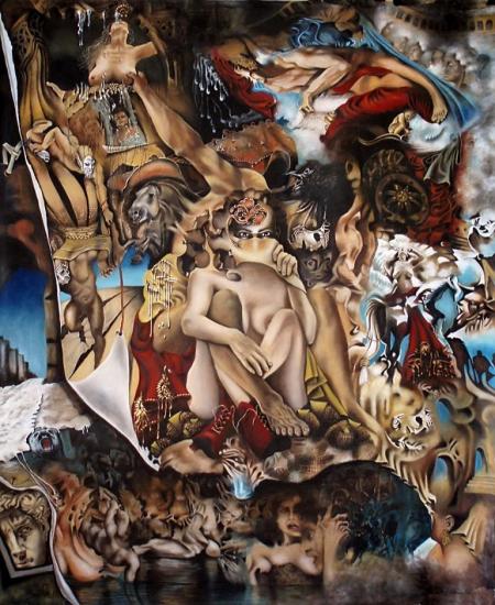  "Breton, the art of insane &Michelangelo's prophecy" by Shahla Rosa