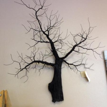 Tree Wire Piece by Kathleen Densley