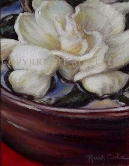 "GARDENIA DREAM II"  by Rush Cole